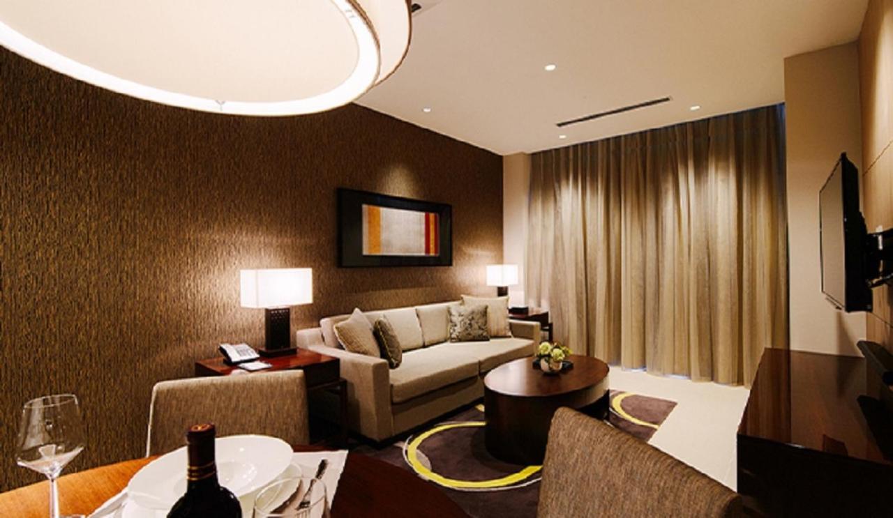 Hotel Oakwood Premier Tokio Zewnętrze zdjęcie A living room