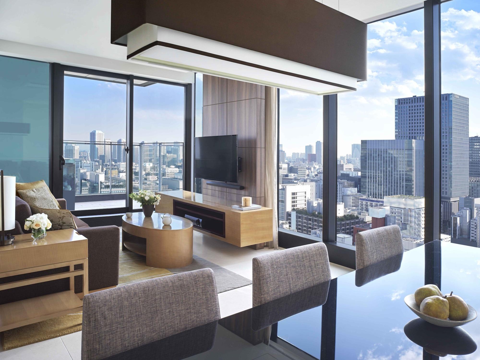 Hotel Oakwood Premier Tokio Zewnętrze zdjęcie A living room in a condominium
