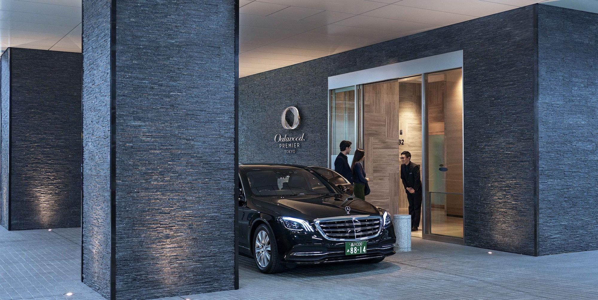 Hotel Oakwood Premier Tokio Zewnętrze zdjęcie Entrance