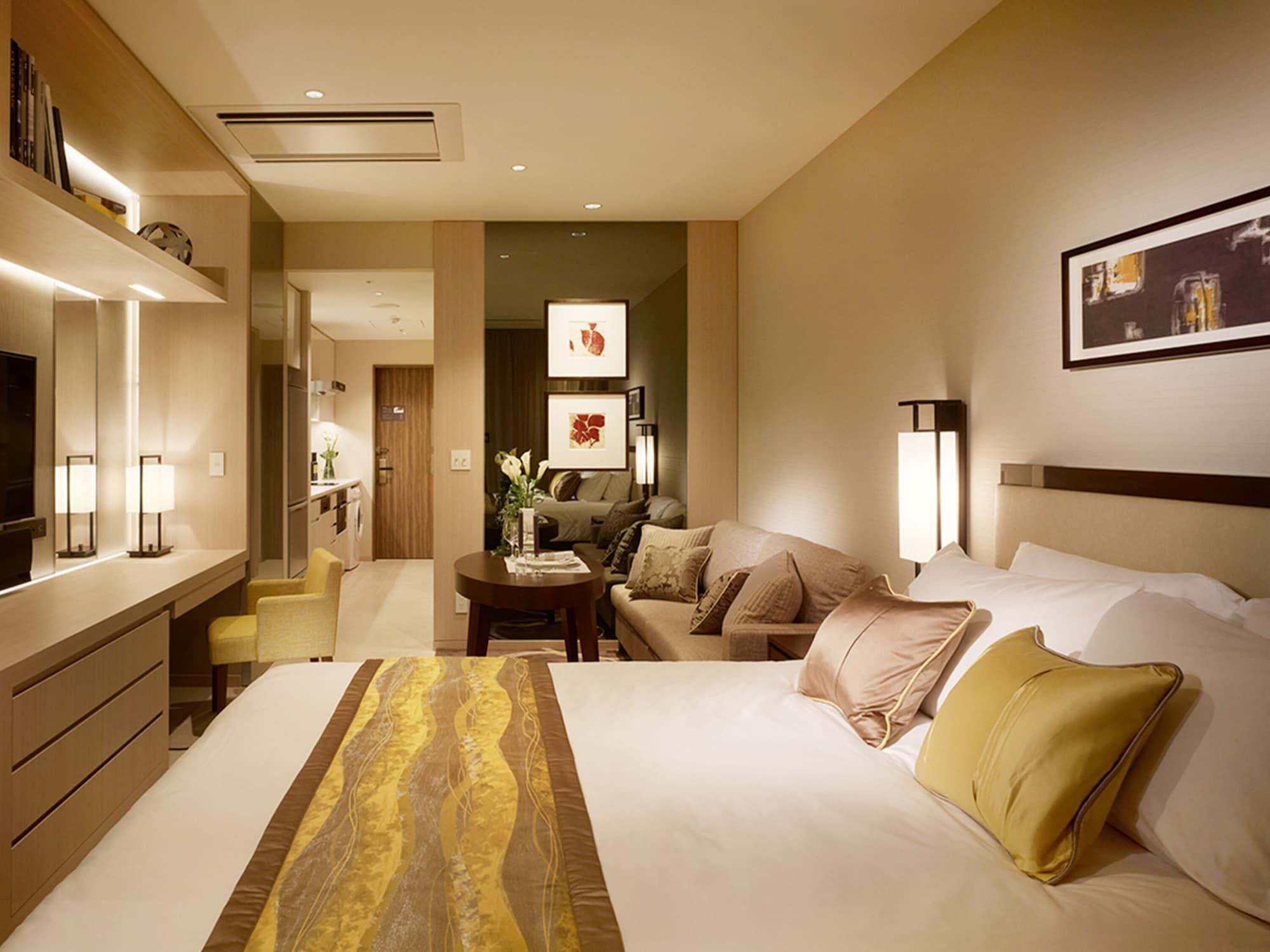 Hotel Oakwood Premier Tokio Zewnętrze zdjęcie A room at the hotel